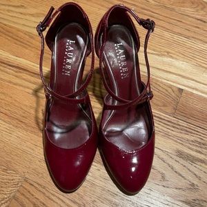 Lauren by Ralph Lauren patent leather  stilettos